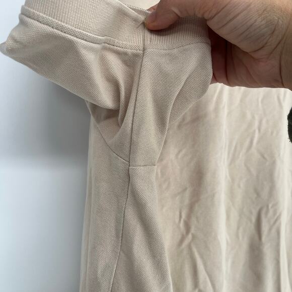 Karl Lagerfeld Pique 3 Button Polo with Cream Khaki Karl Size Large - Picture 8 of 10